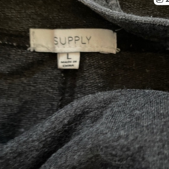 A Supply Stylish Heathered Grey Overalls Large - Picture 8 of 8